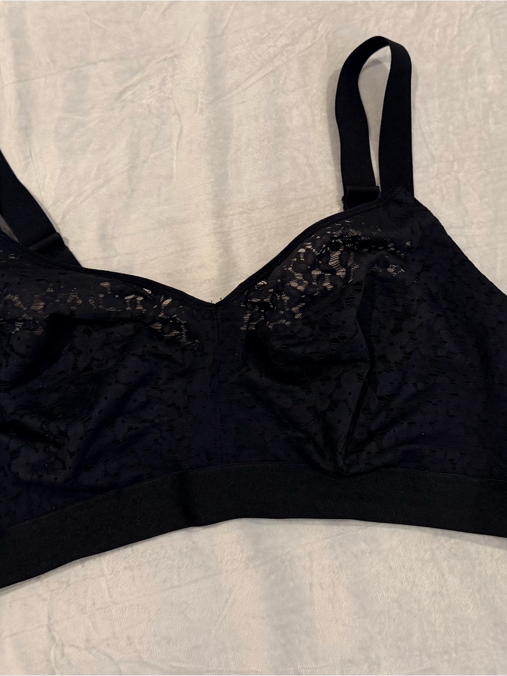 Chantelle Black Lace Soft-Cup Bralette